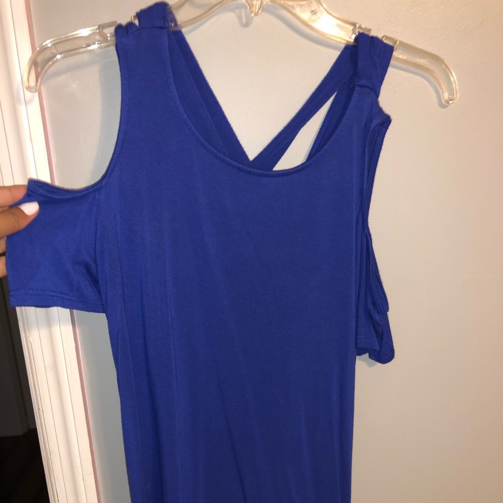 🔵OFF THE SHOULDER DETAILED BACK TOP🔵